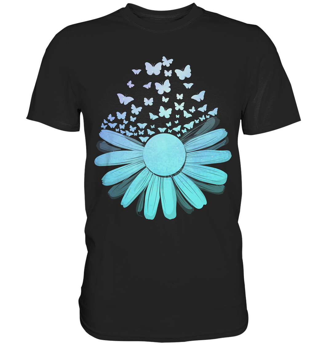 Gänseblume Pastel Schmetterlinge T-Shirt