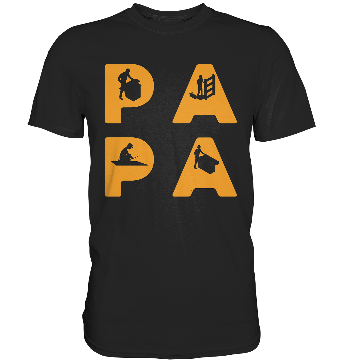 Handwerker Papa Werkstatt Vater Schrauber Vatertag T-Shirt