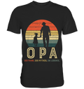 Opa und Enkelin Herren Premium T-Shirt