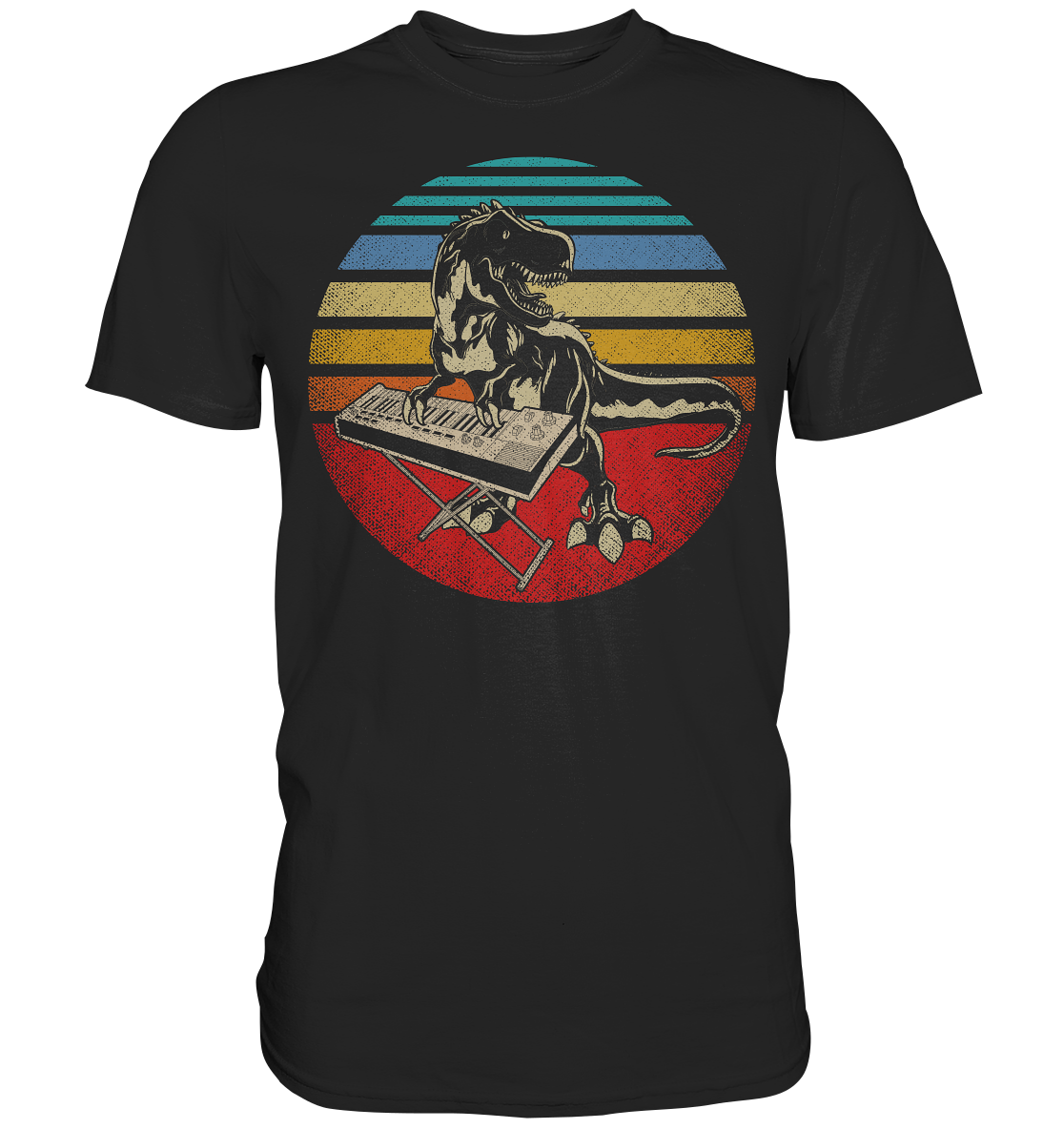 Retro Japan Synthesizer Analoger Musik Trex T-Shirt