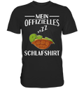 Offizielles Schlafshirt Nachthemd Schlafanzug Pyjama Schildkröte T-Shirt