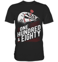 Vintage Dart Dartscheibe 180 Darts T-Shirt
