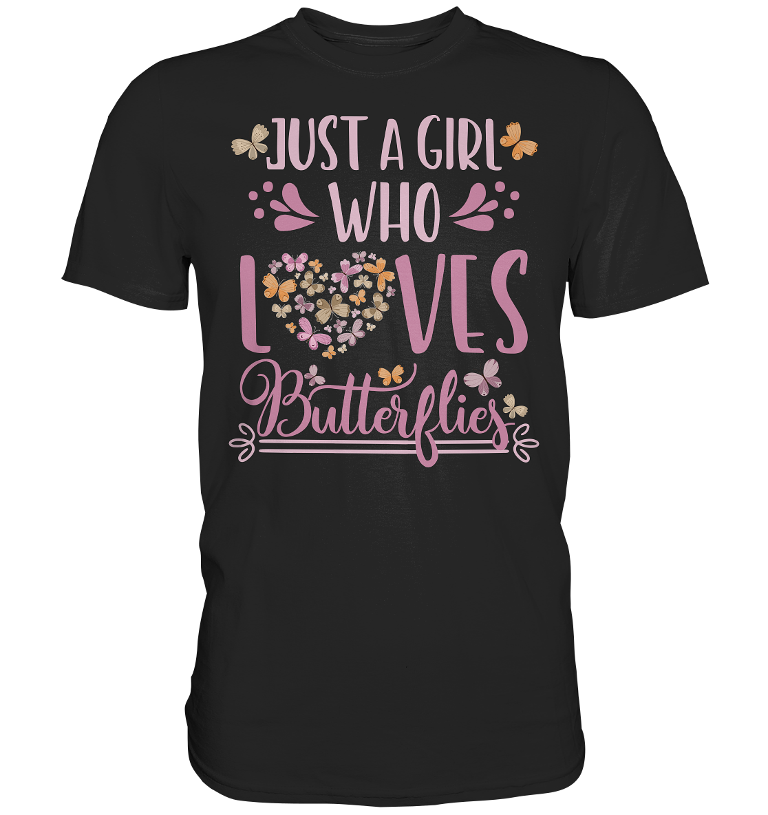 Frauen Schmetterling T-Shirt