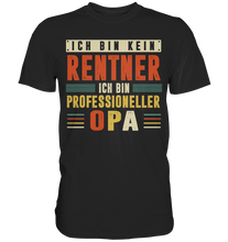 Laden Sie das Bild in den Galerie-Viewer, Professioneller Opa Ruhestand Geschenk Rentner T-Shirt
