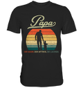 Papa Sohn Vatertag Geschenk Vater T-Shirt