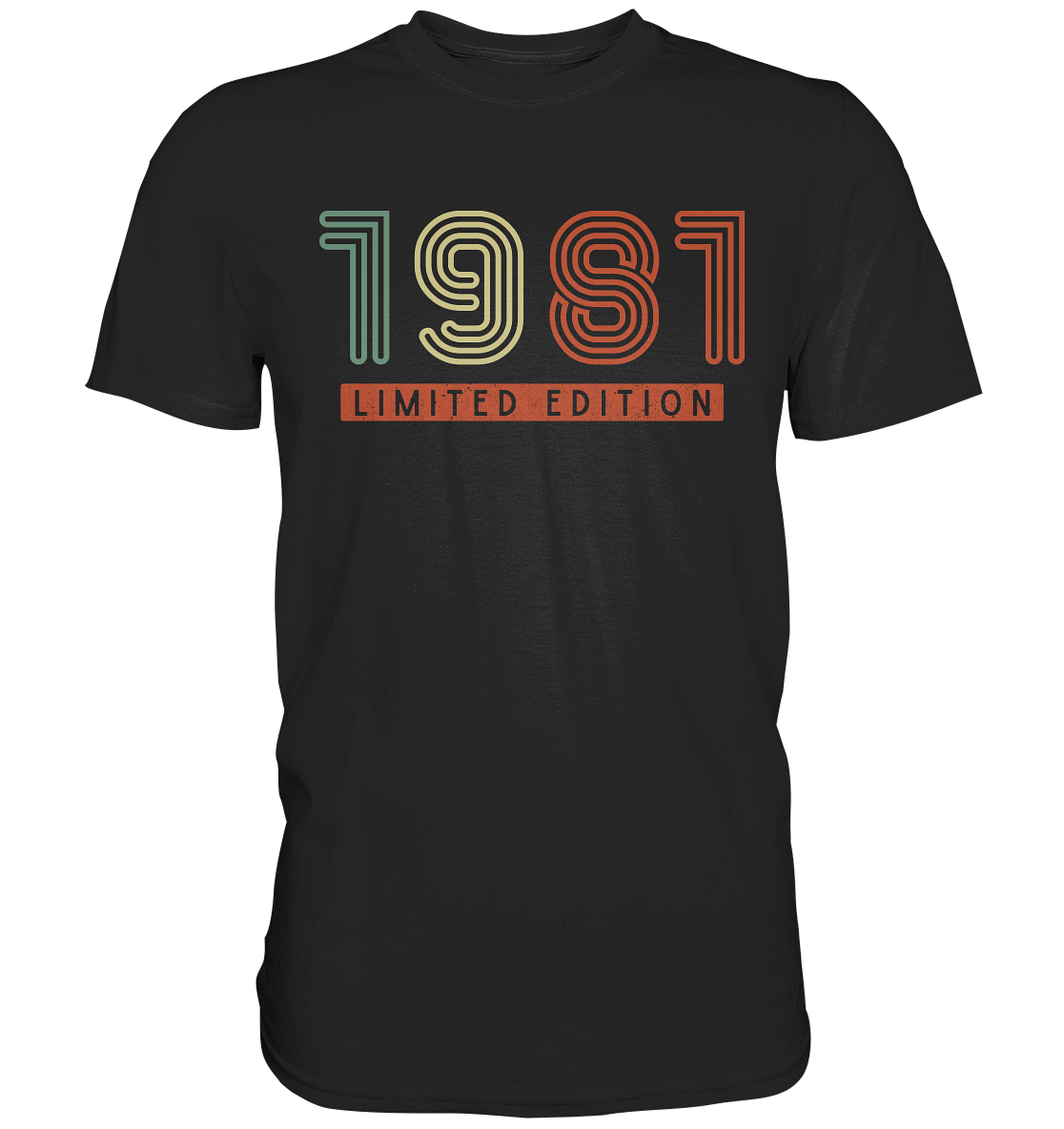 Retro Limited Edition personalisiertes Geburtstag T-Shirt Männer Frauen