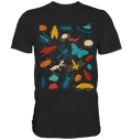 Bunte Insekten Käfer T-Shirt