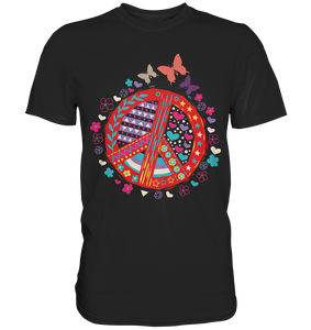 Peace Frauen Schmetterling T-Shirt