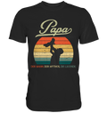 Papa Kind Baby Vater Geschenk Vatertag T-Shirt