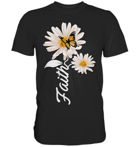 Glaube Frauen Schmetterling Faith T-Shirt