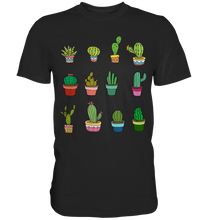 Laden Sie das Bild in den Galerie-Viewer, Kakteen T-Shirt Kaktus Sammler Sukkulenten Pflanzen
