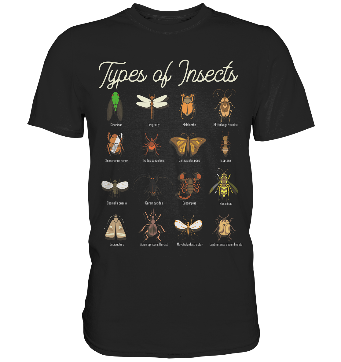 Entomologe Käfersammler Insektenkunde T-Shirt