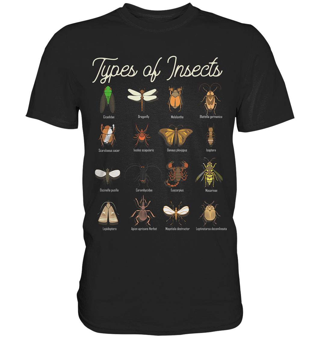 Entomologe Käfersammler Insektenkunde T-Shirt