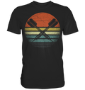 Vintage Darts Dartpfeil Sunset T-Shirt