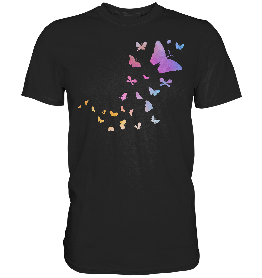 Aquarell Schmetterlinge T-Shirt