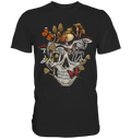 Natur Schmetterling Totenkopf Insekten T-Shirt