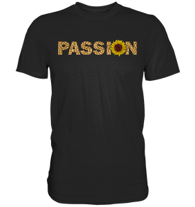 Passion Sonnenblumen T-Shirt Leidenschaft Gärtner Geschenk Garten