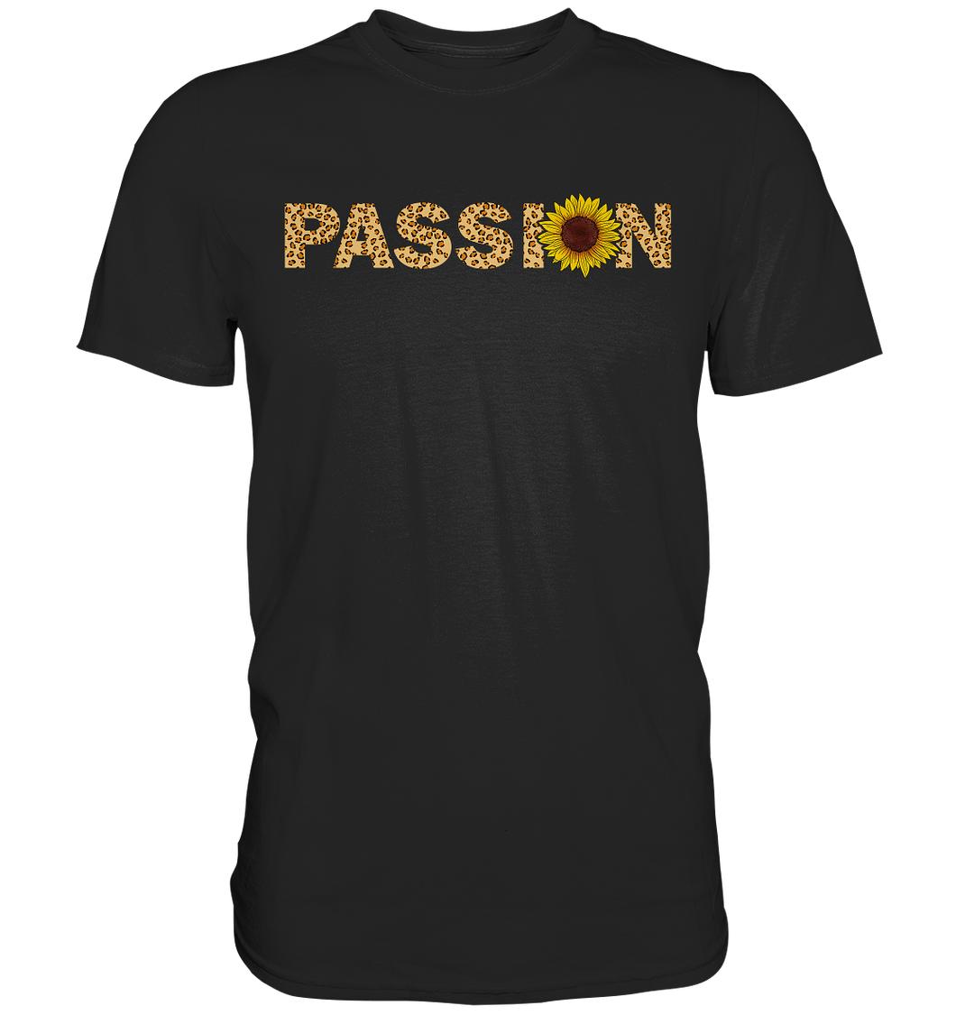 Passion Sonnenblumen T-Shirt Leidenschaft Gärtner Geschenk Garten