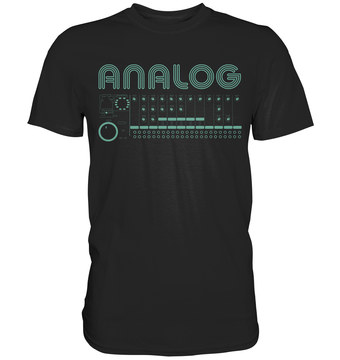 Retro Synthesizer Modular Analog T-Shirt