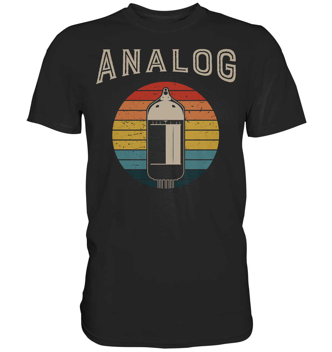 Retro Analoger Modularer Synthesizer Musiker T-Shirt