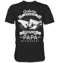 Großartige Männer werden zum Papa befördert T-Shirt