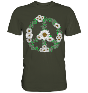 Peace Gänseblümchen Shirt Gärtner Motiv