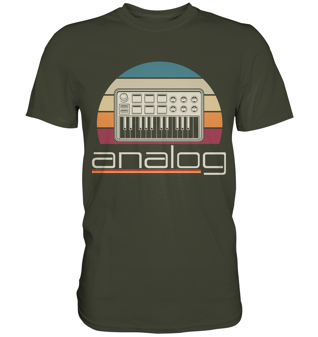 Modular Synthesizer Analog Synth Musiker T-Shirt