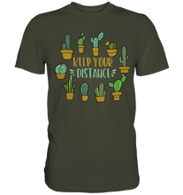 Laden Sie das Bild in den Galerie-Viewer, Abstand Halten Lustiges Kaktus T-Shirt
