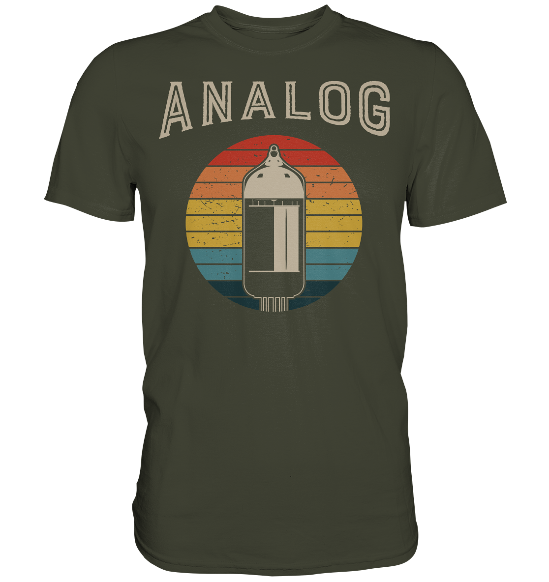 Retro Analoger Modularer Synthesizer Musiker T-Shirt