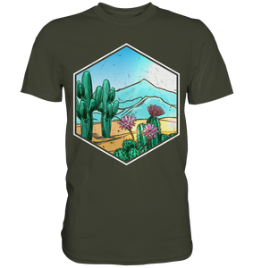 Wüste Sukkulenten Kakteen Pflanzen Kaktus T-Shirt