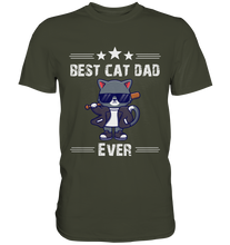 Laden Sie das Bild in den Galerie-Viewer, Bester Katzen Vater T-Shirt Lustige Katze Papa
