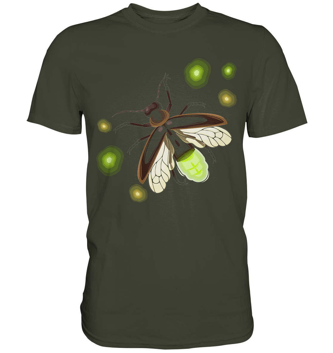 Glühwürmchen Pfadfinder Camping T-Shirt