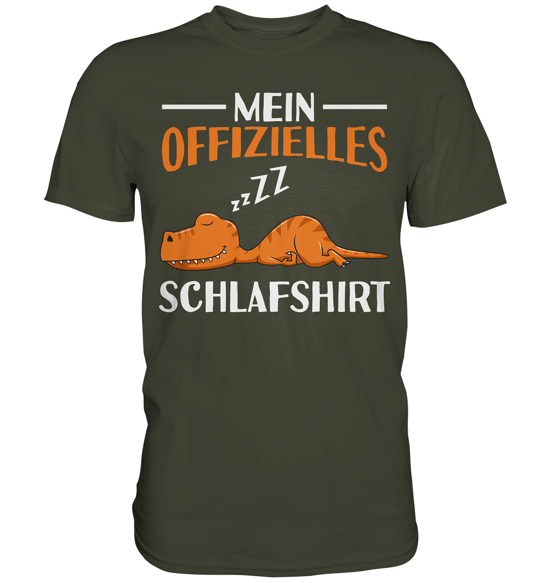 Offizielles Schlafshirt Nachthemd Schlafanzug Pyjama Dino Kinder T-Shirt Trex
