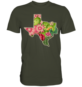 Texas Sukkulenten Kakteen Pflanzen Kaktus T-Shirt