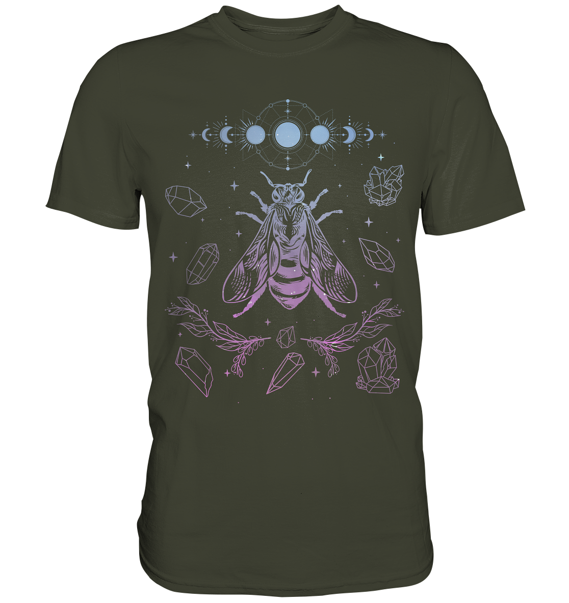 Mond Biene Insekten T-Shirt