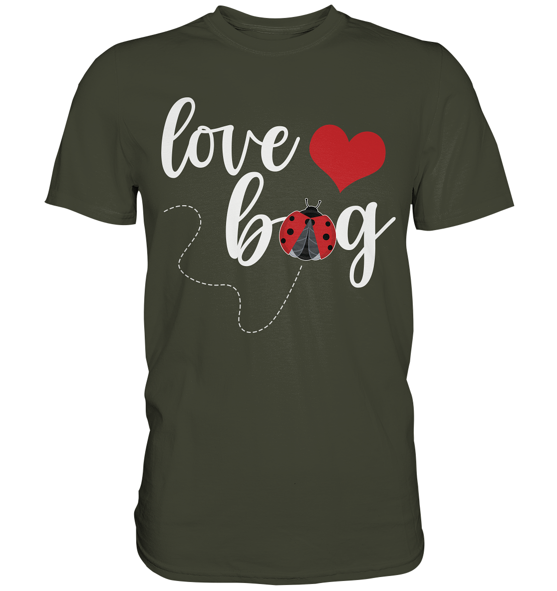 Marienkäfer Love Bug Insekten T-Shirt