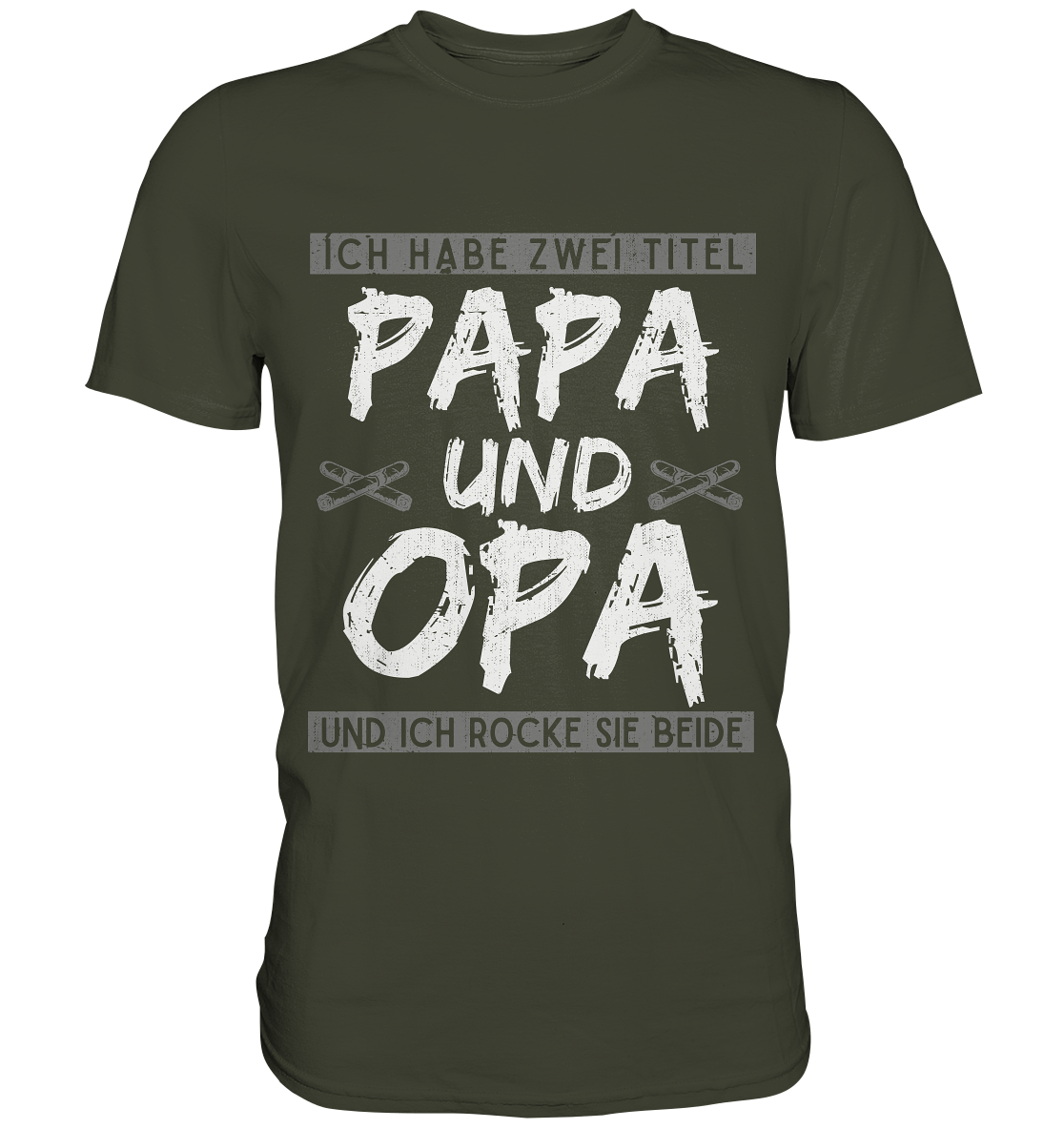 Opa rockt Herren Premium T-Shirt