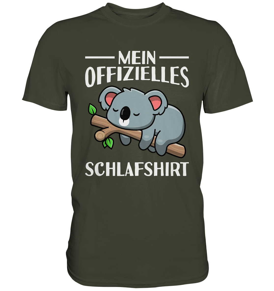 Offizielles Schlafshirt Nachthemd Schlafanzug Pyjama Koala T-Shirt