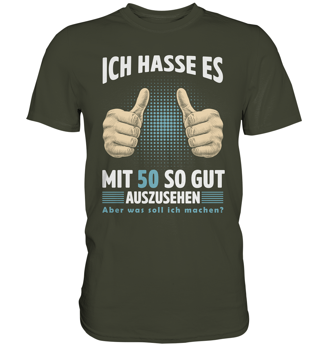 Personalisiertes Geburtstagsshirt Männer Frauen mit Wunschzahl