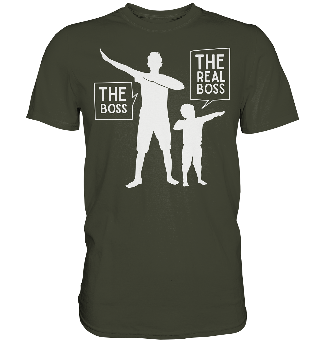 Vater Sohn Dabbing Papa und Kind T-Shirt