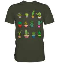 Laden Sie das Bild in den Galerie-Viewer, Kakteen T-Shirt Kaktus Sammler Sukkulenten Pflanzen
