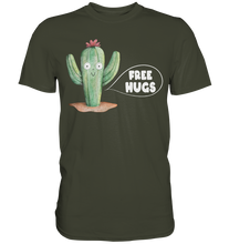 Laden Sie das Bild in den Galerie-Viewer, Kaktus Umarmung Lustiges Pflanzen T-Shirt
