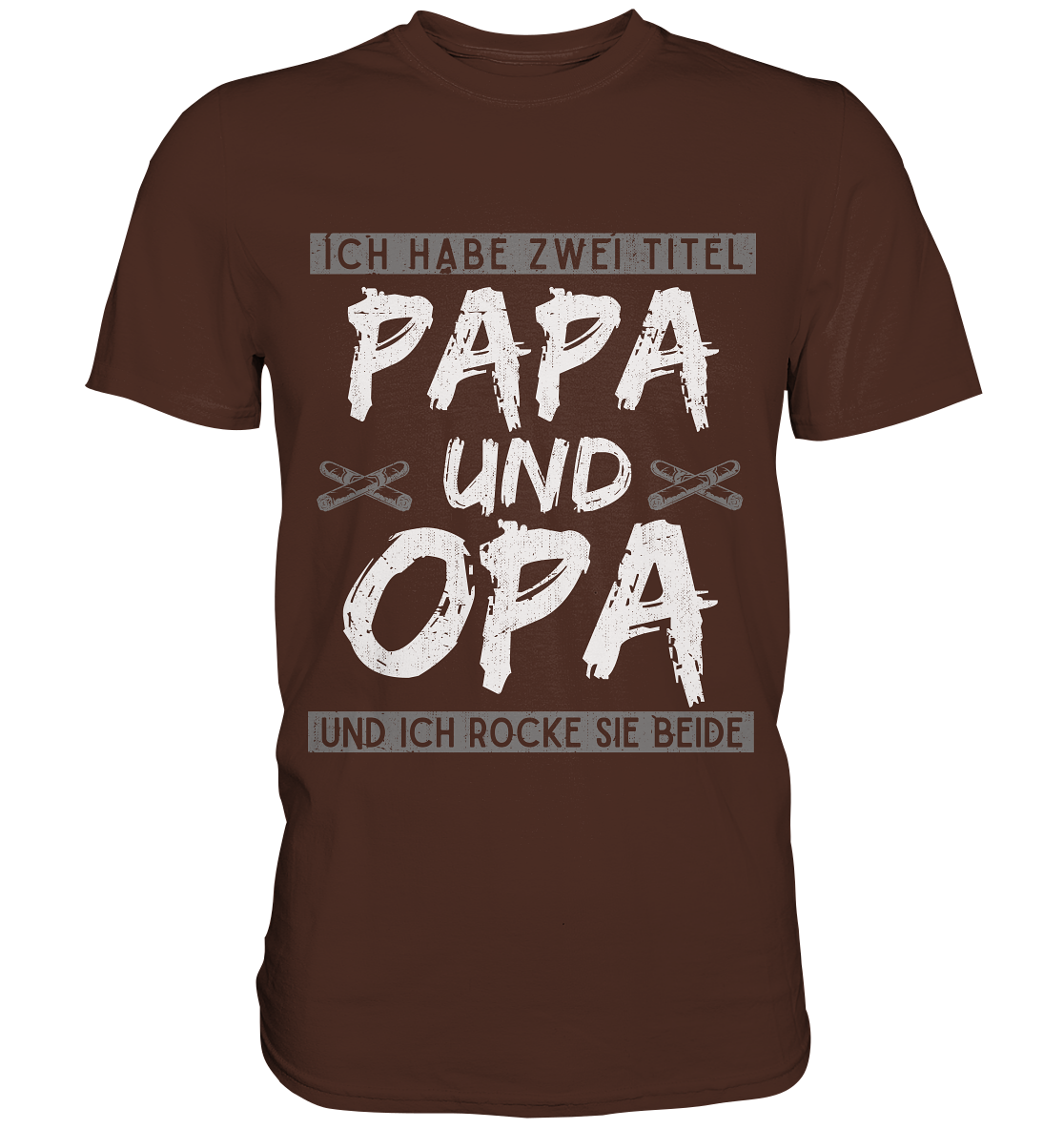 Opa rockt Herren Premium T-Shirt