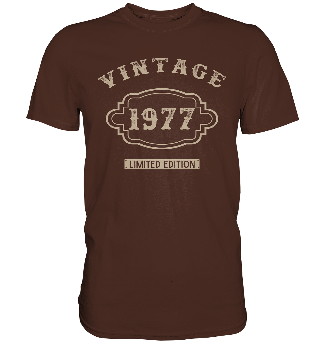 Vintage personalisiertes Geburtstagsshirt Herren Limited Edition