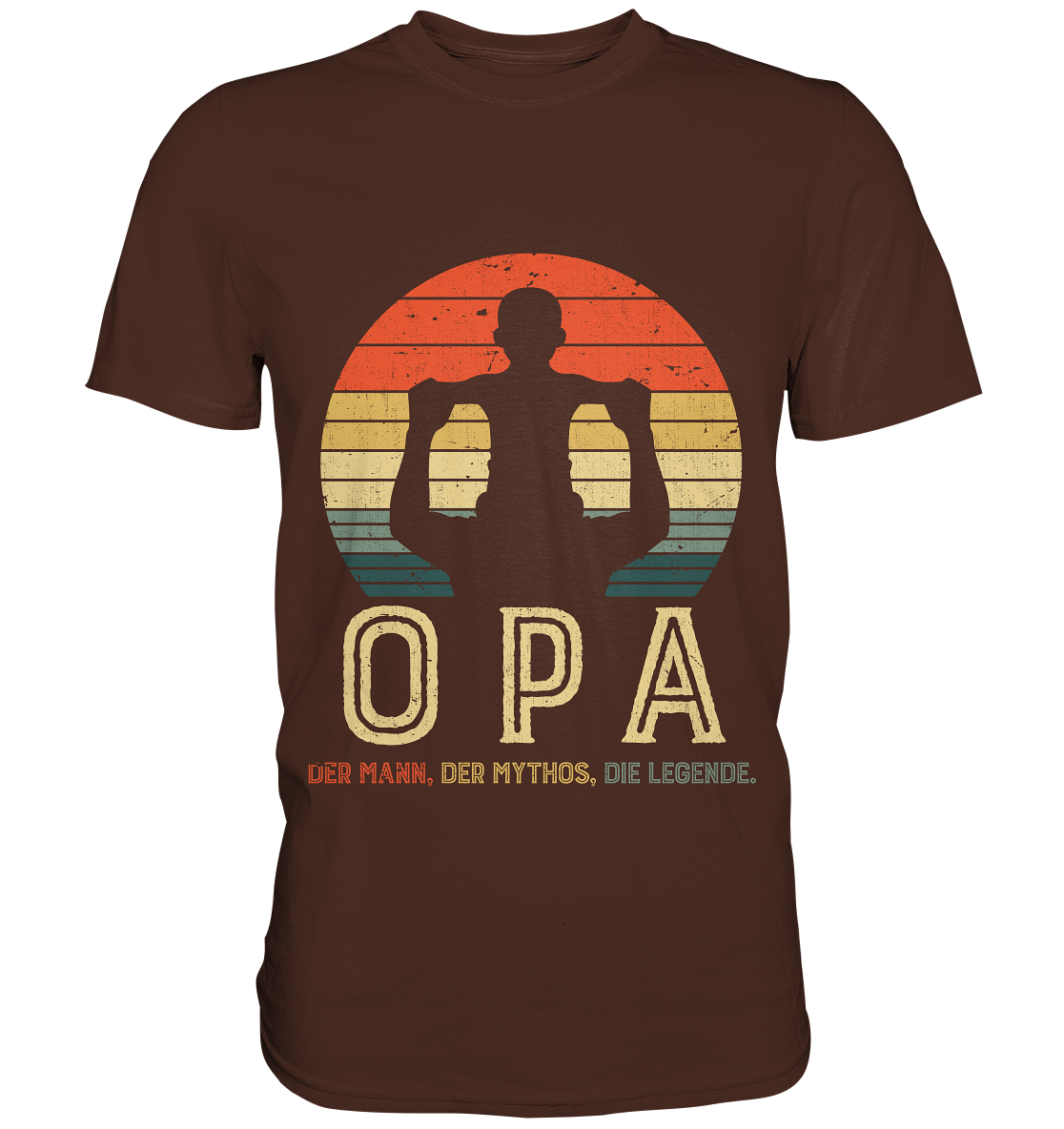 Opa und Enkel Liebe Herren Premium T-Shirt
