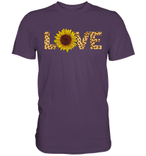 Laden Sie das Bild in den Galerie-Viewer, Love Sonnenblumen T-Shirt Gärtner Geschenk
