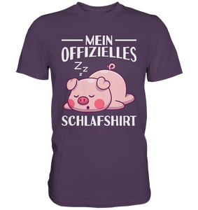 Offizielles Schlafshirt Nachthemd Schlafanzug Pyjama Schweinchen T-Shirt