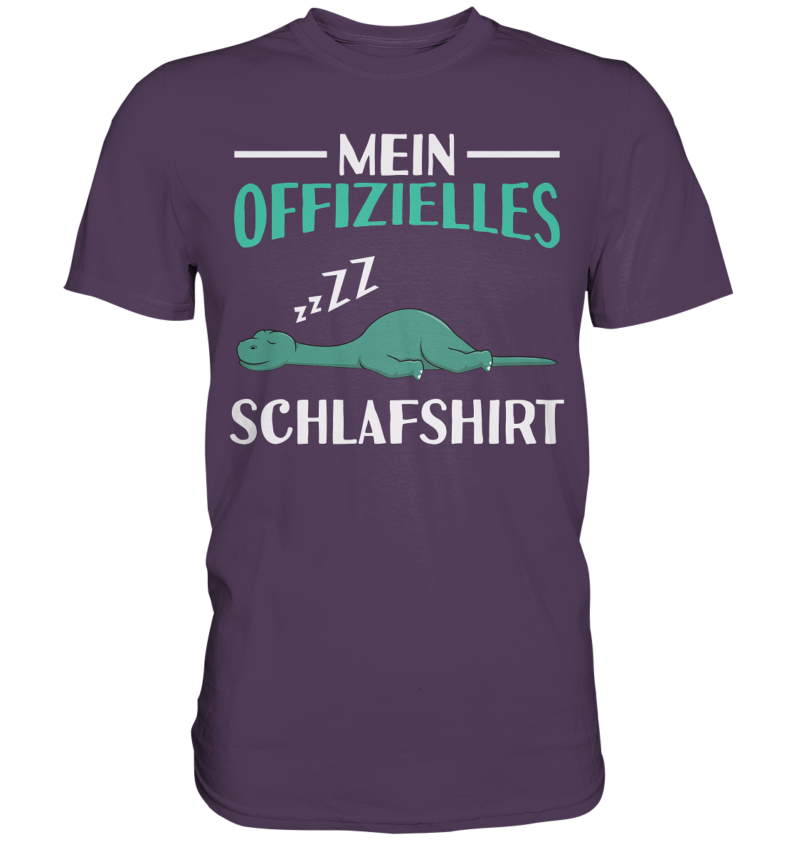 Offizielles Schlafshirt Dinosaurier Nachthemd Schlafanzug Pyjama Dino T-Shirt
