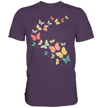 Laden Sie das Bild in den Galerie-Viewer, Farbenfrohe Bunte Schmetterling T-Shirt
