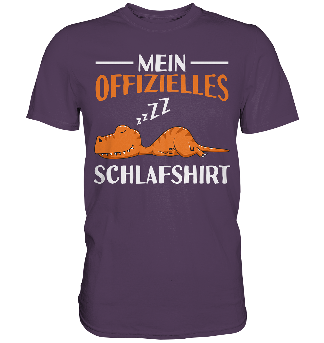 Offizielles Schlafshirt Nachthemd Schlafanzug Pyjama Dino Kinder T-Shirt Trex